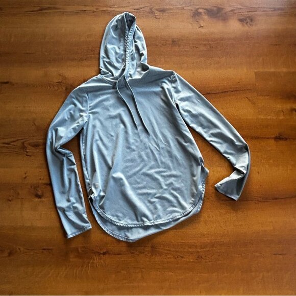 Senita Athletics Weekend Hoodie Steel Blue Size Small - Picture 1 of 3